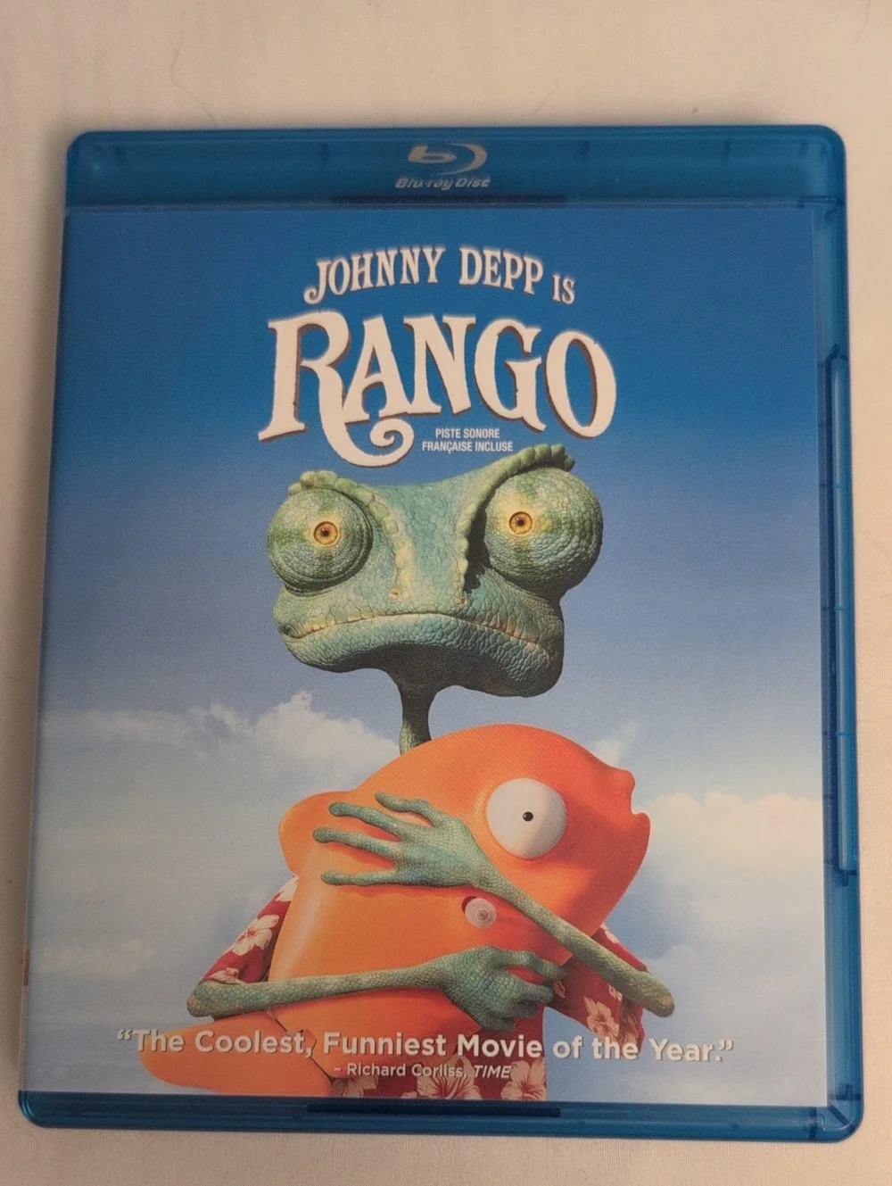 Rango Blu-Ray Movie (2011) Canadian Edition Johnny Depp - Picture 1 of 5